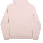 NIKE Womens Pink Hoodie Cotton Blend M Casual Pullover Sweatshirt