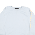 CARHARTT Mens Light Blue Sweatshirt 2XL Crew Neck Cotton Blend Pullover
