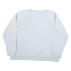 CARHARTT Mens Light Blue Sweatshirt 2XL Crew Neck Cotton Blend Pullover