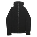 CALVIN KLEIN PERFORMANCE Womens Black Zip Jacket XS Polyester Plain Lightweight