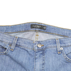 LAUREN RALPH LAUREN Womens Regular Fit Blue Denim Light W36 L30 Classic Button