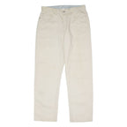 TOMMY HILFIGER Chino Womens Twill Trousers Beige Regular Straight W32 L28