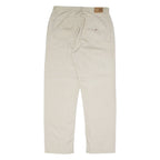 TOMMY HILFIGER Chino Womens Twill Trousers Beige Regular Straight W32 L28