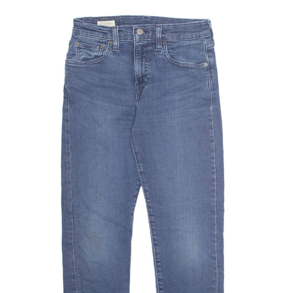 LEVI'S 512 BIG E Jeans Mens Blue Slim Tapered Stone Wash W28 L27