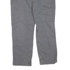 CARHARTT Mens Jeans Grey Regular Straight Denim W40 L32 Workwear Zip Closure