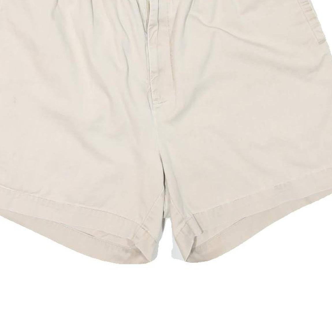 POLO RALPH LAUREN Mens Shorts Cream Casual Plain 2XL W31 Elastic Waist