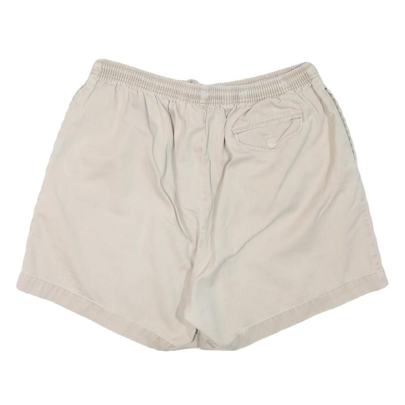 POLO RALPH LAUREN Mens Shorts Cream Casual Plain 2XL W31 Elastic Waist
