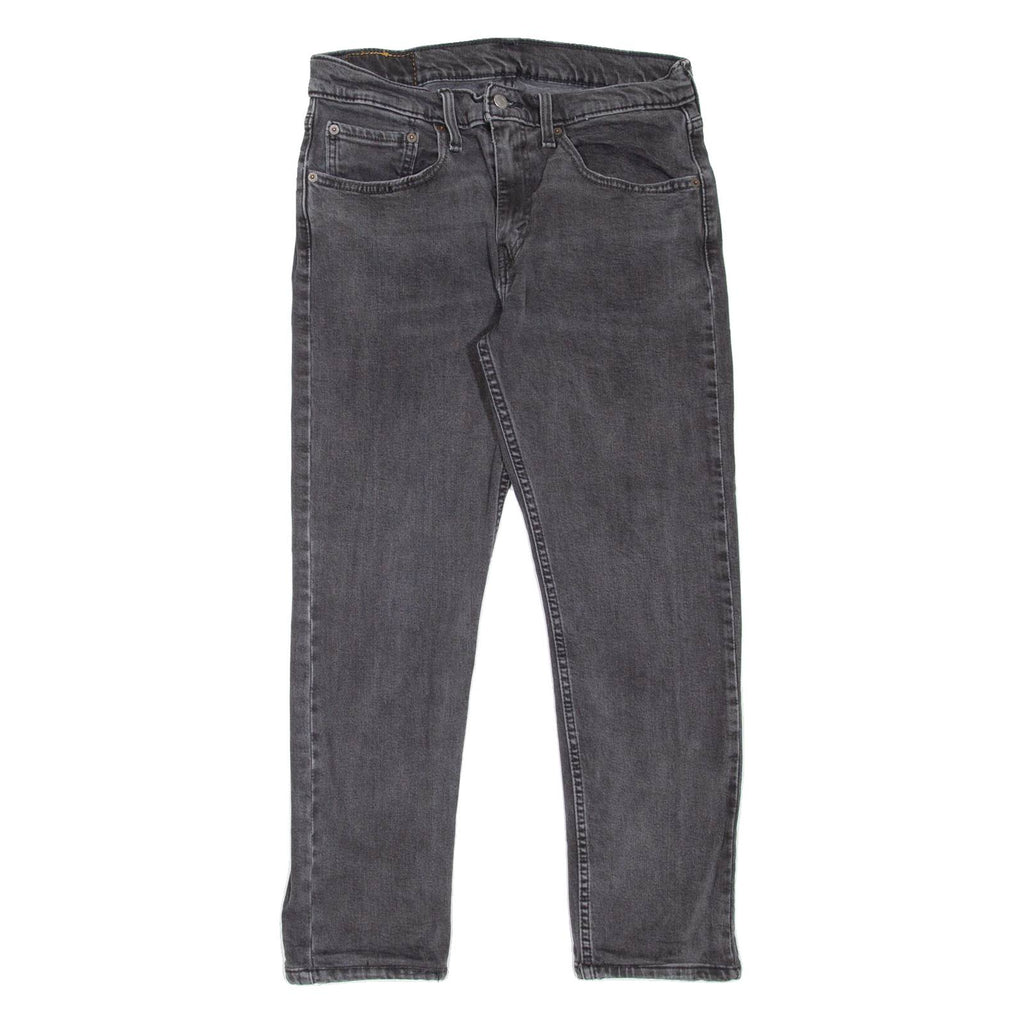 LEVI'S 502 Jeans Mens Grey Regular Tapered W31 L26