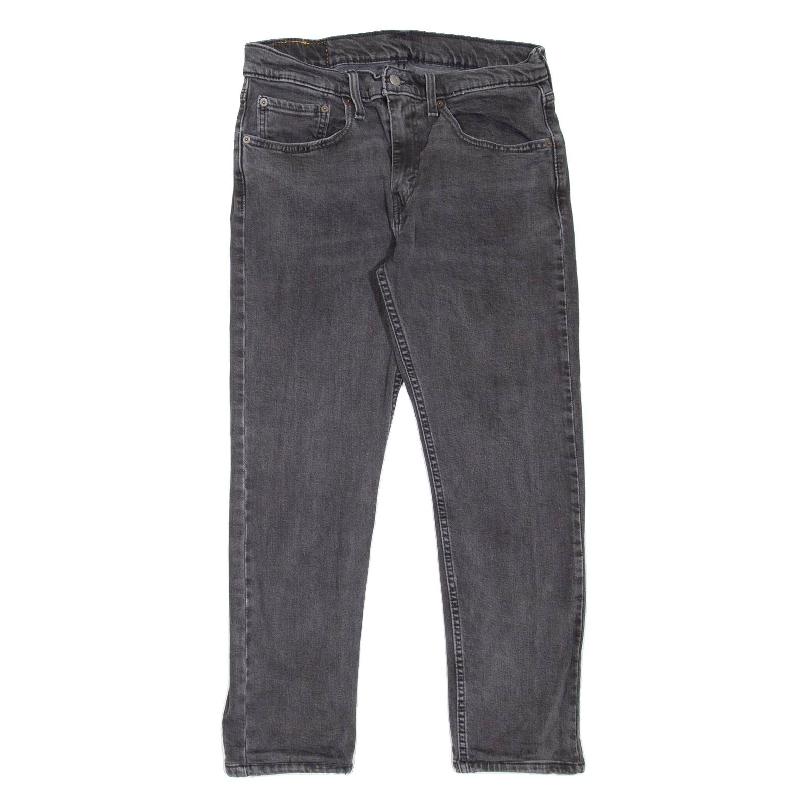 LEVI'S 502 Jeans Mens Grey Regular Tapered W31 L26