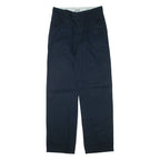 DICKIES Mens Trousers Black Regular Straight W30 L32