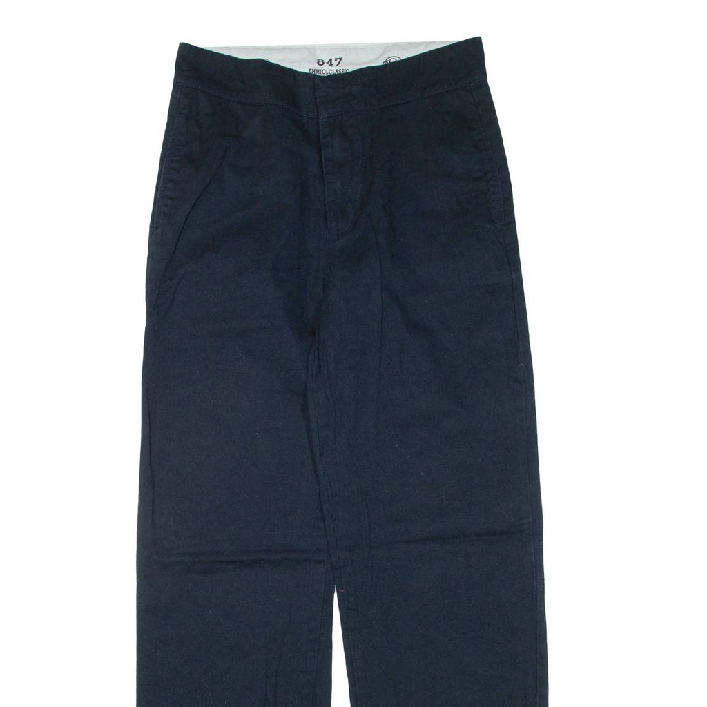 DICKIES Mens Trousers Black Regular Straight W30 L32