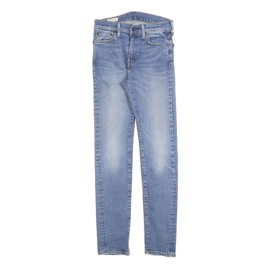 LEVI'S 510 BIG E Mens Slim Blue Denim Light W27 L32 Slim Fit Zip Fly Jeans