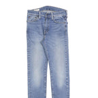 LEVI'S 510 BIG E Mens Slim Blue Denim Light W27 L32 Slim Fit Zip Fly Jeans