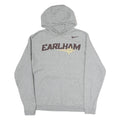 NIKE Mens Grey Earlham Pullover Hoodie L Cotton Casual Sports Sweatshirt
