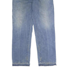 DICKIES Mens Regular Fit Blue Denim Straight Leg Jeans W36 L32 Workwear