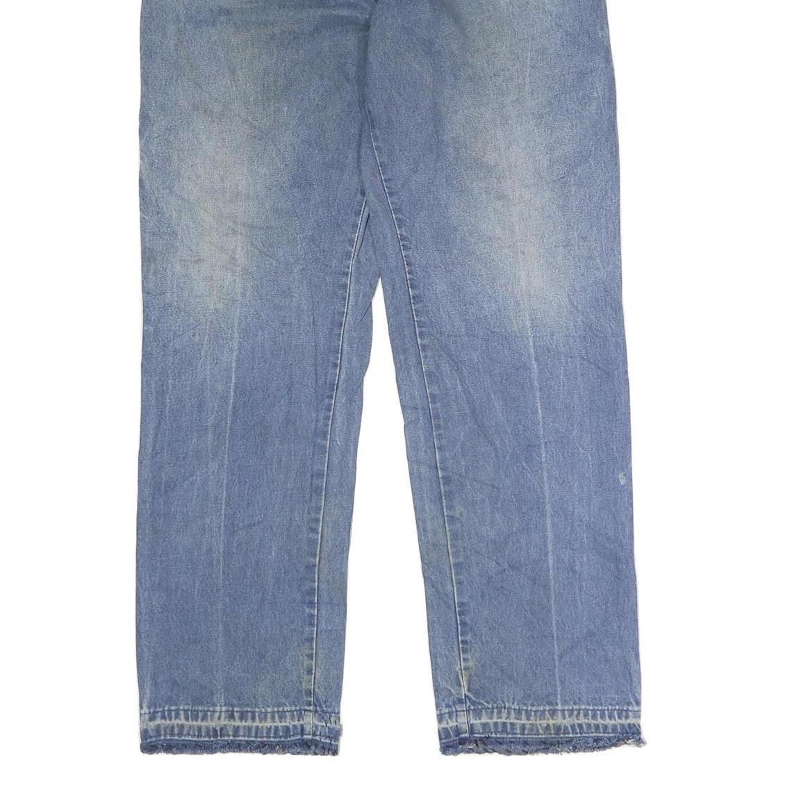 DICKIES Mens Regular Fit Blue Denim Straight Leg Jeans W36 L32 Workwear