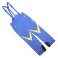 VUARNET Mens Blue & Yellow Dungarees Regular Fit Polyester Blend M W33 L30 Ski