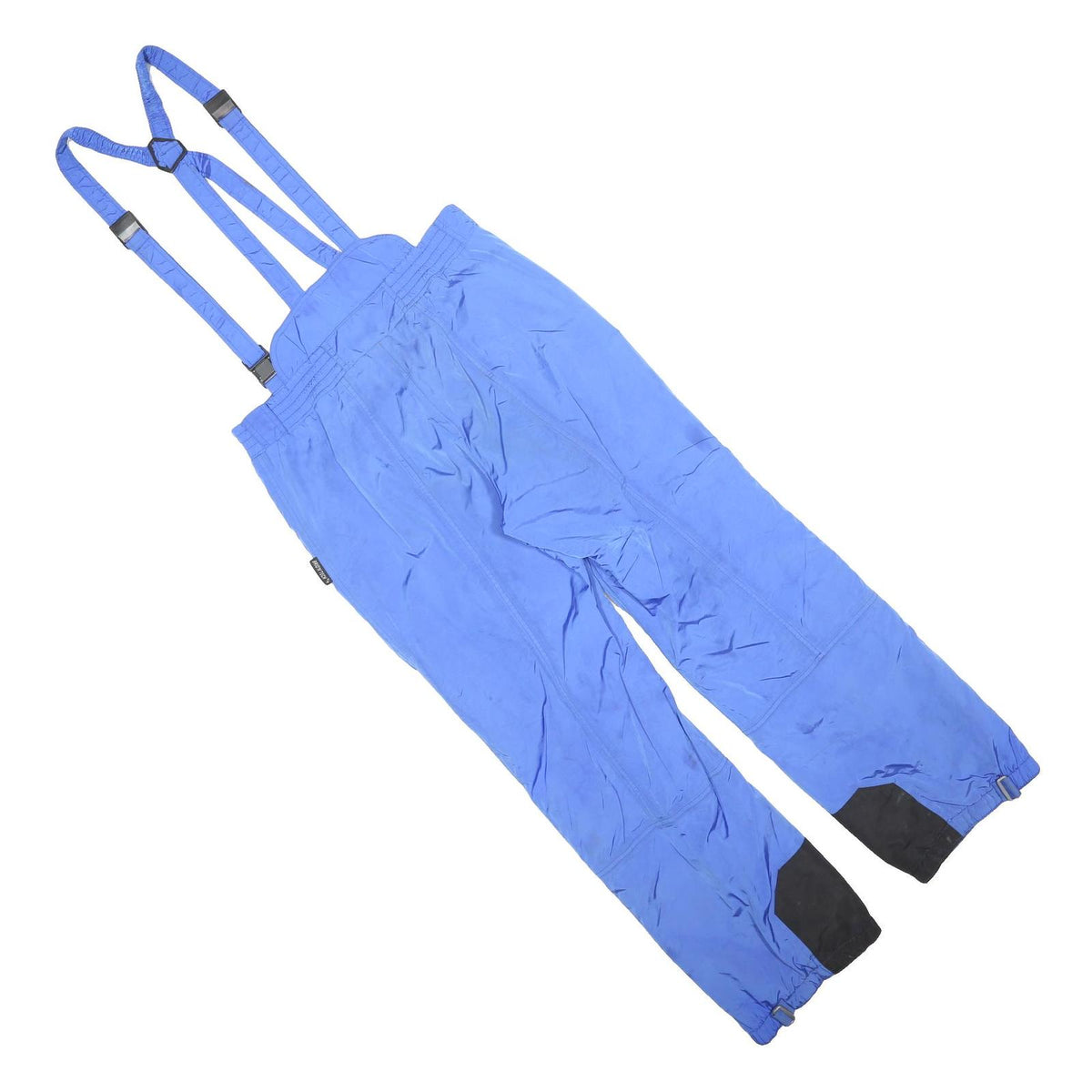 VUARNET Mens Blue & Yellow Dungarees Regular Fit Polyester Blend M W33 L30 Ski