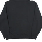 RUSSELL ATHLETIC Mens Black Florida Pullover Hoodie L Cotton Casual Sweatshirt