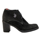 US POLO ASSN Ankle Boots Black Synthetic Womens UK 5