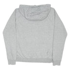 NIKE Mens Grey Pullover Hoodie S Cotton Blend Casual Sweatshirt