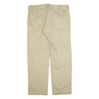 DICKIES Workwear Mens Trousers Beige Slim Straight W36 L32
