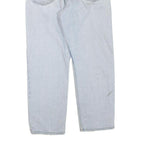 LEVI'S 550 Straight Mens Jeans Light Blue Regular Denim W38 L32 Classic Fit Zip