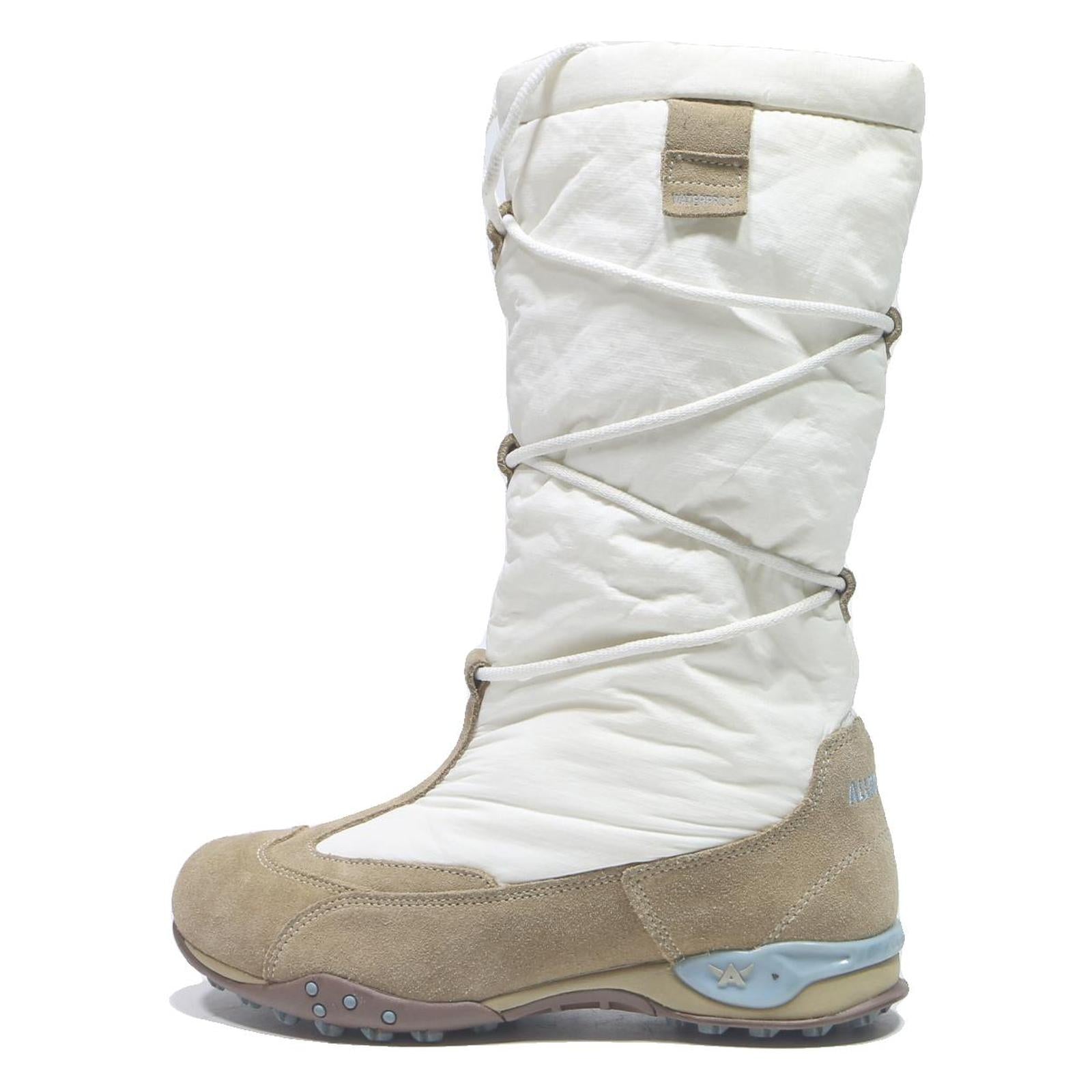 ALLROUNDER Waterproof Womens Lace-Up Boots Beige & White Synthetic UK 5 Winter