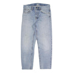 CARHARTT Mens Jeans Blue Regular Straight Denim Light W32 L28 Workwear