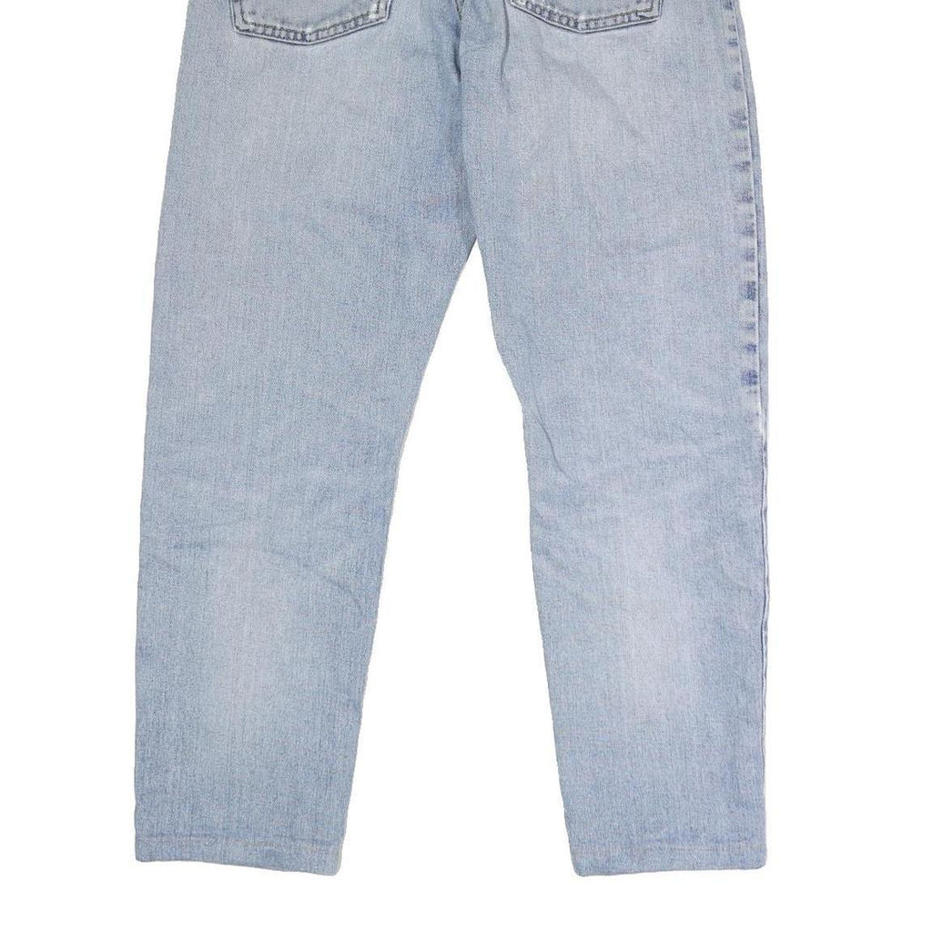 CARHARTT Mens Jeans Blue Regular Straight Denim Light W32 L28 Workwear