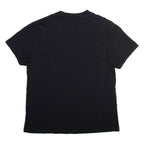 TRUE RELIGION Mens T-Shirt Black V-Neck L