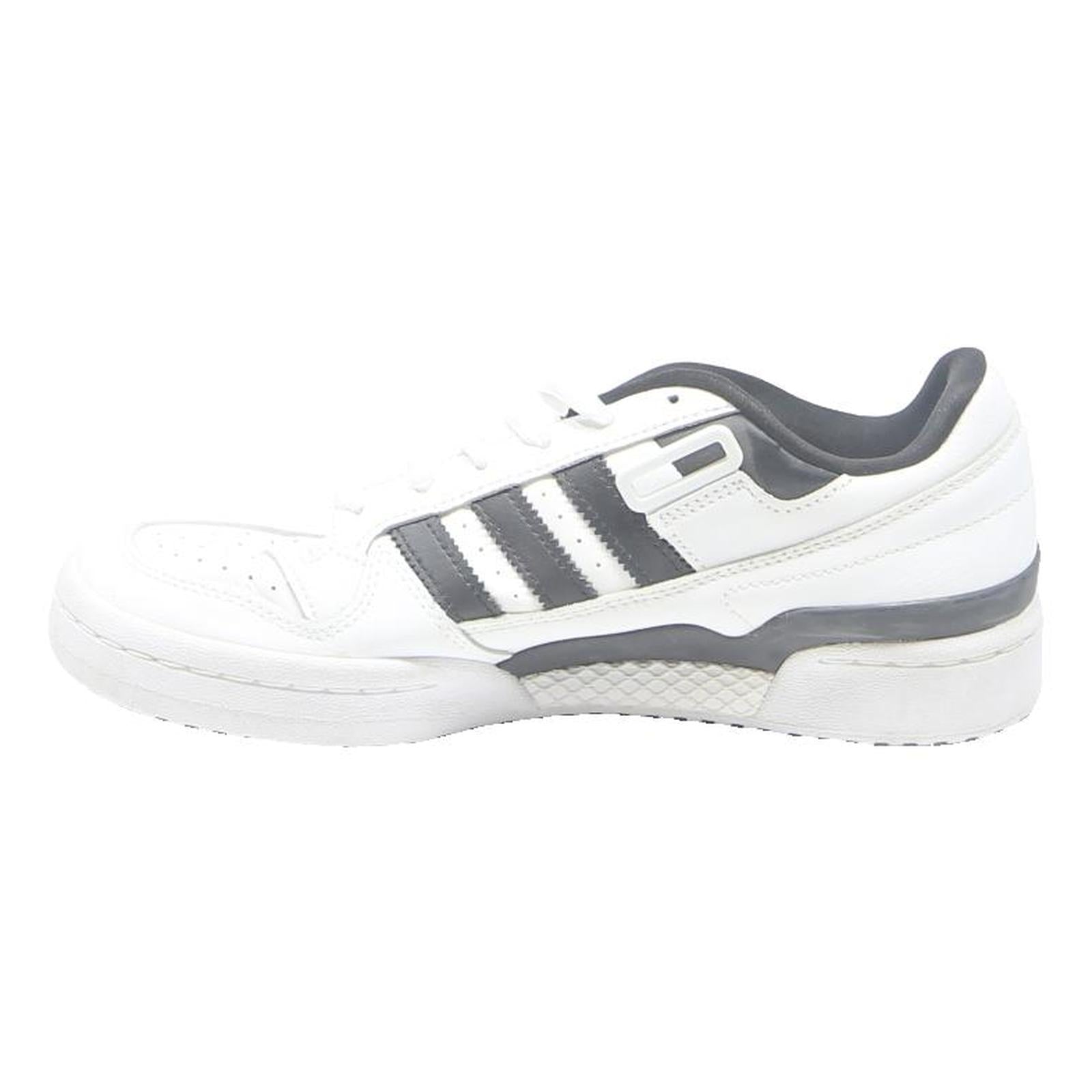 ADIDAS Rivalry Lo Womens Lace-Up Trainers White Black Leather UK 7.5 Classic