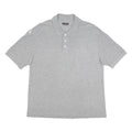 KAPPA Womens Grey Short Sleeve Plain XL Cotton Blend Polo Shirt Sportswear
