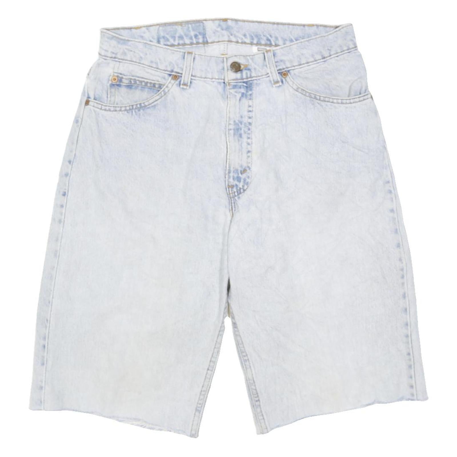 LEVI'S Mens Denim Blue Casual Shorts M W31 Cotton Blend Regular Fit