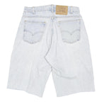 LEVI'S Mens Denim Blue Casual Shorts M W31 Cotton Blend Regular Fit