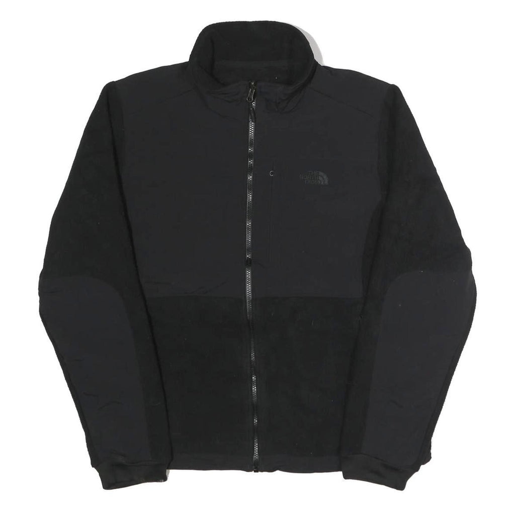 THE NORTH FACE Womens Black Jacket L Polyester Blend Zip Fleece Outdoor Warm