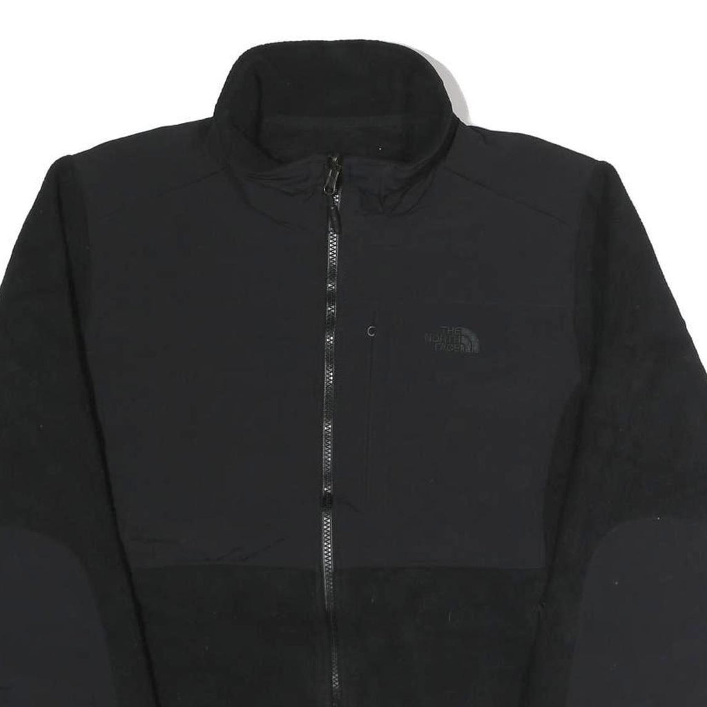 THE NORTH FACE Womens Black Jacket L Polyester Blend Zip Fleece Outdoor Warm