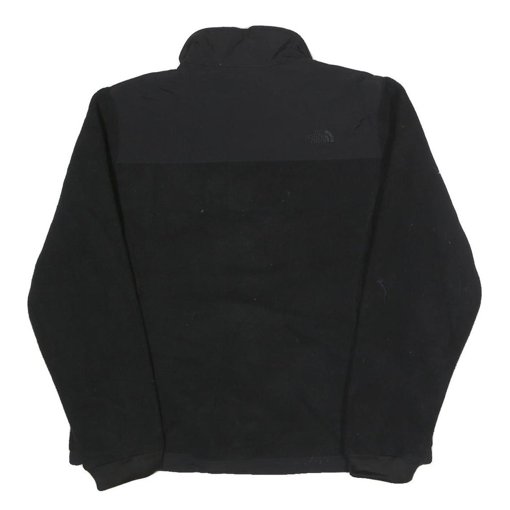 THE NORTH FACE Womens Black Jacket L Polyester Blend Zip Fleece Outdoor Warm