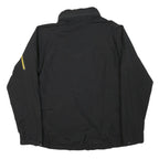 TIMBERLAND Mens Black Jacket M Polyester Blend Plain Zip Outdoor Casual