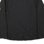 TIMBERLAND Mens Black Jacket M Polyester Blend Plain Zip Outdoor Casual