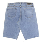 WRANGLER Womens Denim Blue Shorts XL W38 Loose Fit Cotton Relaxed Casual