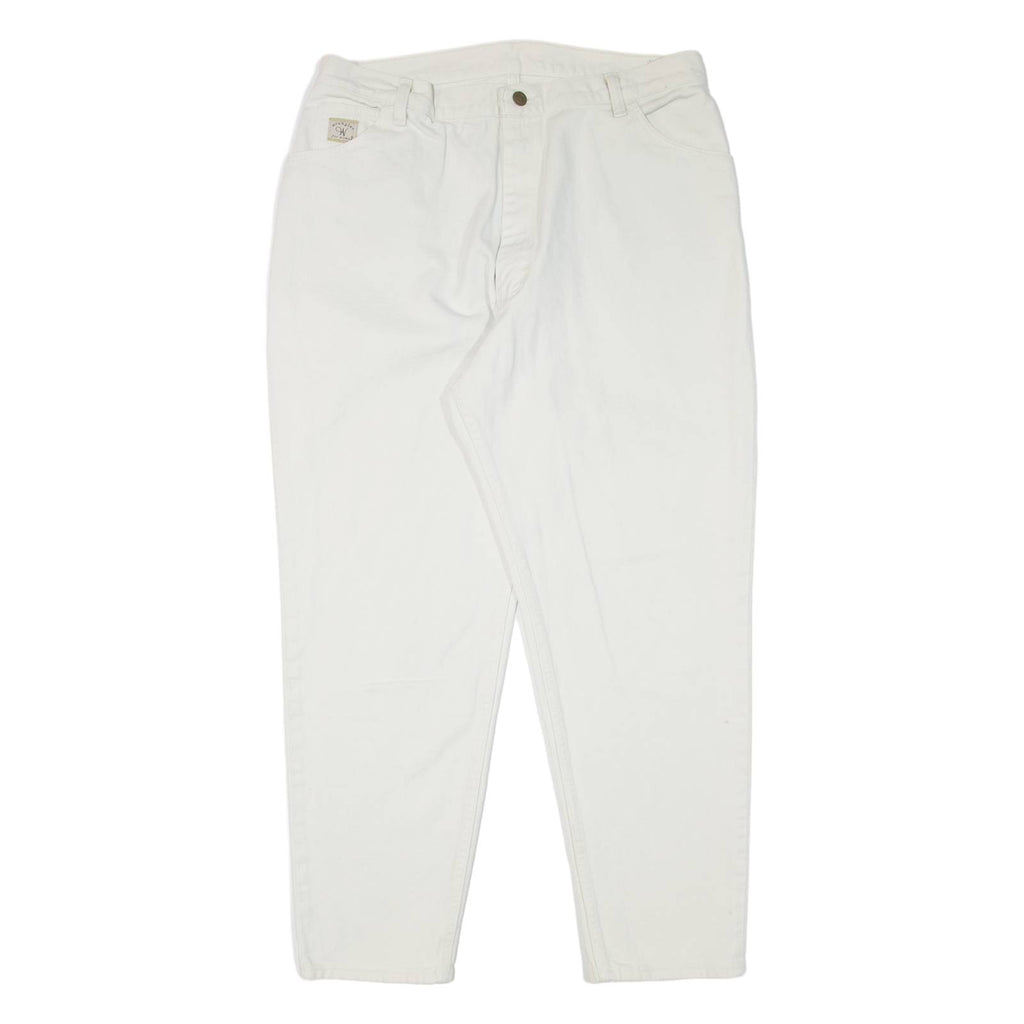 WRANGLER Womens Jeans Cream Regular Mom 90s W32 L29