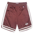 CHAMPION Mens Sports Shorts Maroon Relaxed M W30