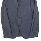 CALVIN KLEIN Mens Blue Wool Blazer Jacket M Classic Tailored Button Casual