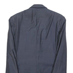 CALVIN KLEIN Mens Blue Wool Blazer Jacket M Classic Tailored Button Casual