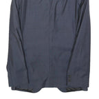 CALVIN KLEIN Mens Blue Wool Blazer Jacket M Classic Tailored Button Casual