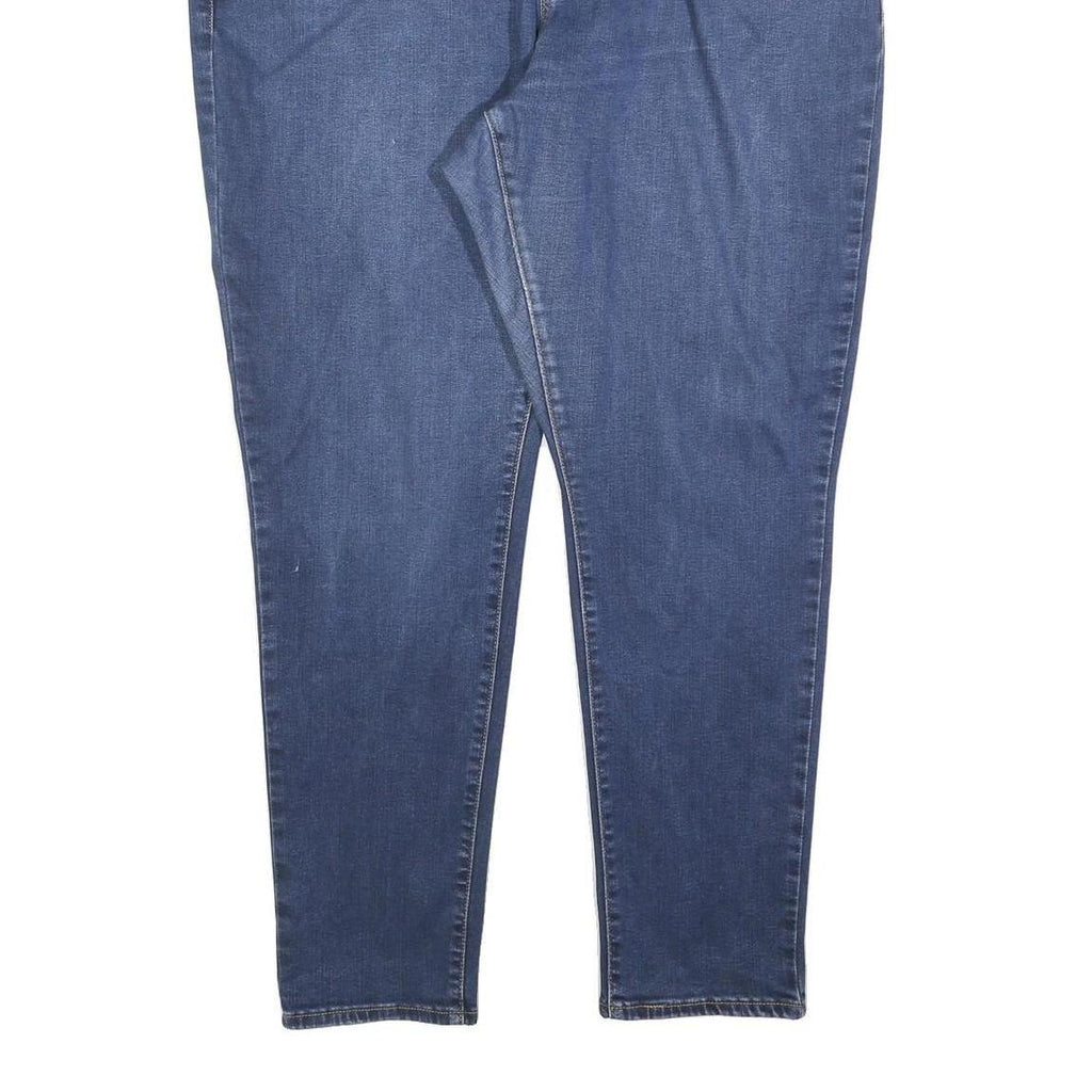 LEVI'S 721 BIG E Womens Jeans Blue Slim Skinny Denim W44 L30 Classic Cotton