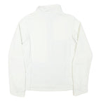 SALOMON Womens White Jacket S Polyester Blend Plain Zip Outdoor Activewear