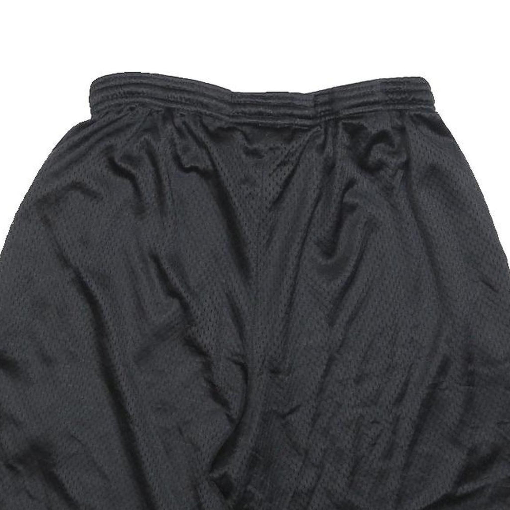 CHAMPION Mens Black Sports Shorts M W30 Aerial Evolution Logo Lightweight