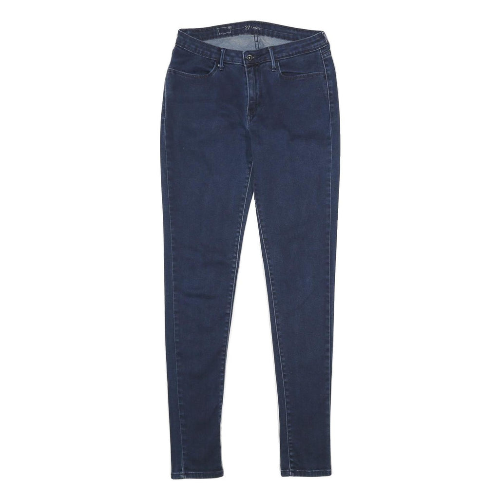 LEVI'S Womens Jeans Blue Slim Legging Denim Medium W27 L32 Stretch Cotton